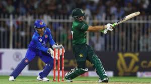 Salman Ali Agha celebrates his fifty and Haris Rauf roars after a wicket in Pakistan vs Afghanistan T20I Tri-Series 2025 at Sharjah Cricket Stadium under floodlights.